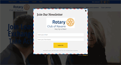 Desktop Screenshot of navarrerotary.org